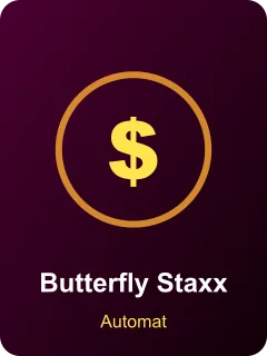 Pelican Casino – Butterfly Staxx Butterfly Staxx – automat w lobby Pelican Casino